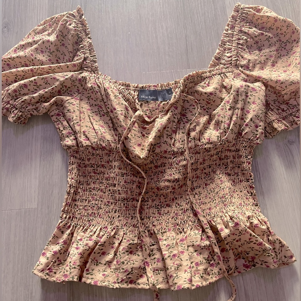 Cute top with tummy control